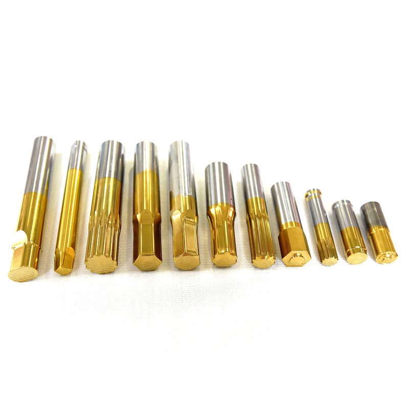 Ejektor-Punch Pin HSS M2 M35 M42 Zuverlässige Qualität DIN Hex Kopf-Punch