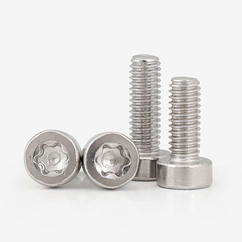Hochwertiges kundenspezifisches Edelstahl für alle Größen ISO14579 Edelstahl Hexalobular Socket Head Cap Mikroschrauben