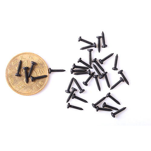 Mikroschraube aus Edelstahl schwarz M0.6-M3 Torx Pan Kopf Schraube Maschine Titanschraube