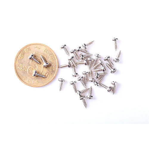 Anpassungsgemäß mit Schlitten Phillips Torx Hex Steckdose Quadrat M0.6-M3 Elektronische Mikroschraube Edelstahl