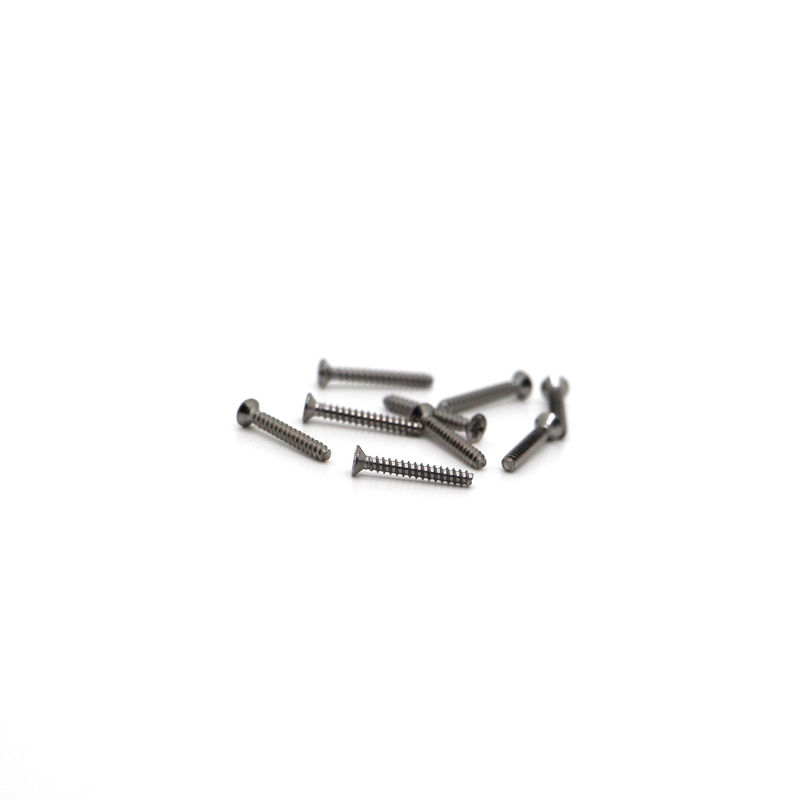 Schwarze Schraube Phillips Rundkopf Präzision Mikroschraube M1 M1.2 M1.4 M1.6 M1.7 M2