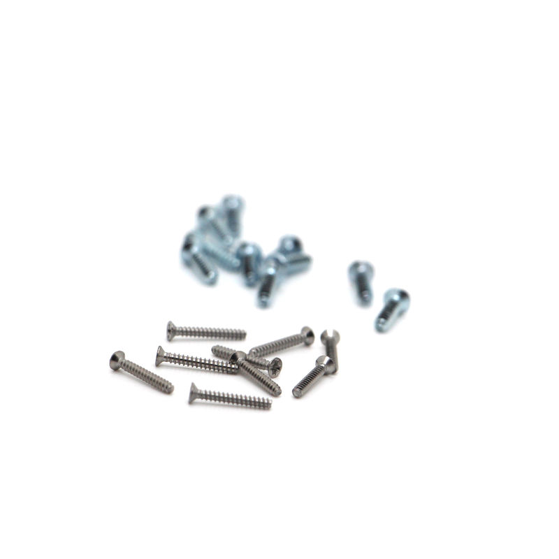 Schwarze Schraube Phillips Rundkopf Präzision Mikroschraube M1 M1.2 M1.4 M1.6 M1.7 M2