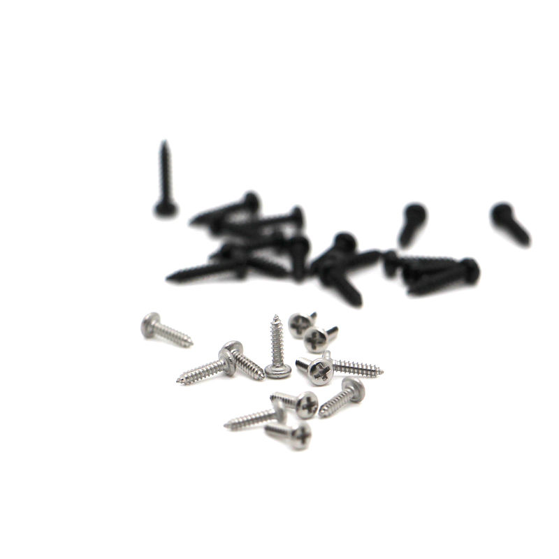 M0.5-M3 Aluminium Stahl Präzisions Mikroschrauben Polierbeschichtung Kundensatz mit günstigem Preis