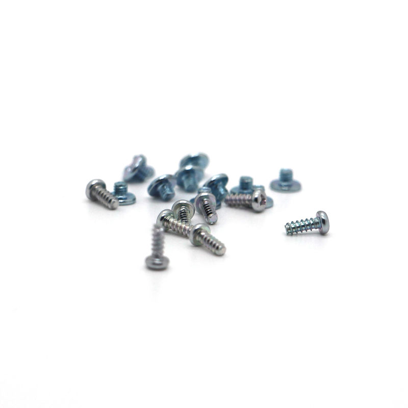 M0.5-M3 Aluminium Stahl Präzisions Mikroschrauben Polierbeschichtung Kundensatz mit günstigem Preis