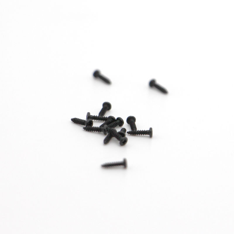 Aluminiumstahl Schwarzoxid Präzisionsmikroschrauben für Brillen kundenspezifischer Service Großhandel in China