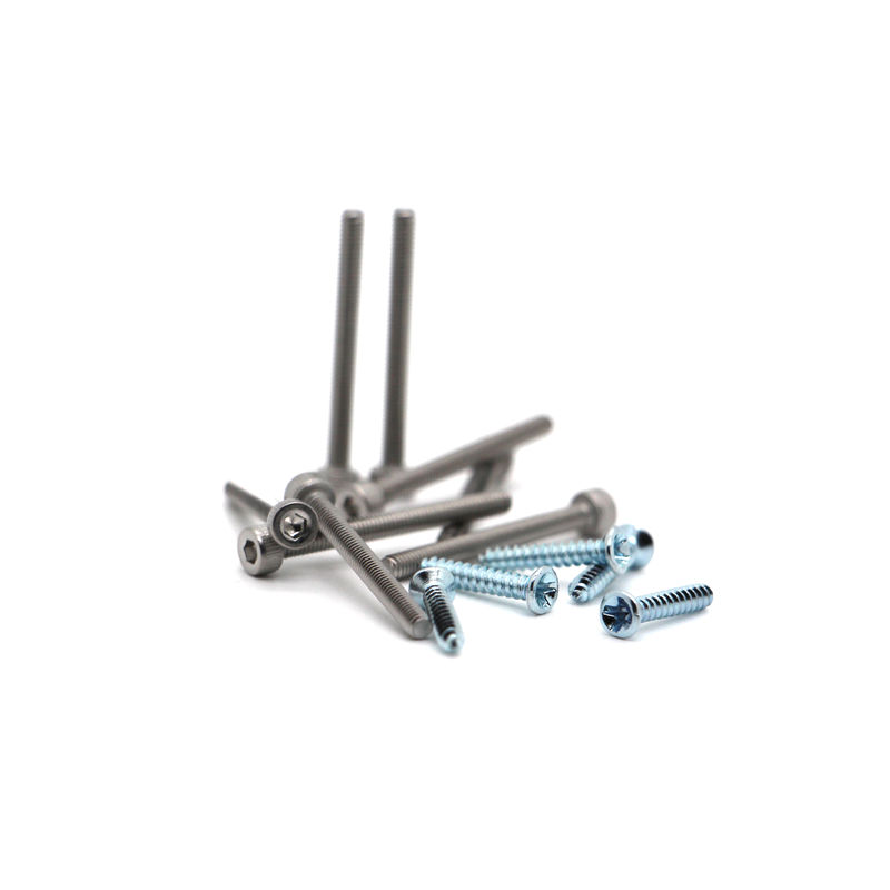 M0.5-M3 Aluminium Stahl Präzisions Mikroschrauben Polierbeschichtung Kundensatz mit günstigem Preis
