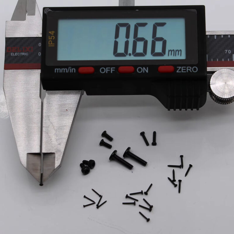 Nickelplattierte Zinkplattierte schwarze Oxid-Mikroschraube Präzisions-Selbstschraube für industrielle Anwendungen