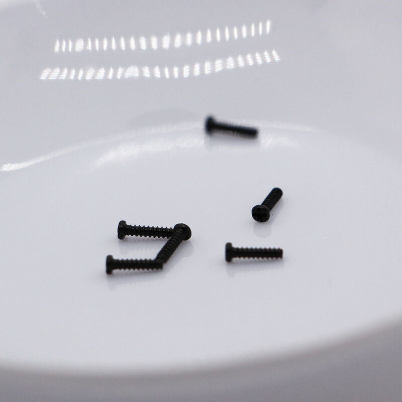 Nickelplattierte Zinkplattierte schwarze Oxid-Mikroschraube Präzisions-Selbstschraube für industrielle Anwendungen