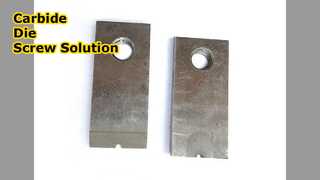 YG15-Hartmetall-Matrize, Schraubform, kundenspezifisches Stahlgehäuse